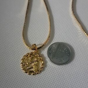 AQUARIUS  ZODIAC Sign and Necklace